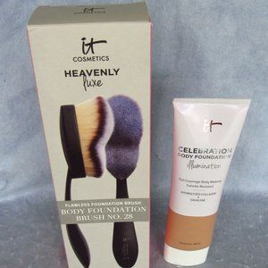 IT Cosmetics Body Foundation and Brush Set (New/Unused)